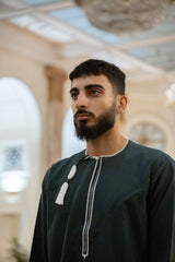 Omani Thobe- Green Teal