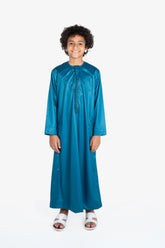 Kids Emirati Thobe- Teal