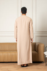 Essentials Emirati Thobe- French Beige