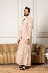 Essentials Emirati Thobe- French Beige