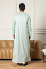 Emirati Thobe- Glacier Green