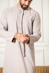 Essentials Emirati Thobe- Desert Taupe