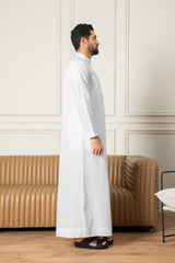 Bahraini Thobe- Alpine White