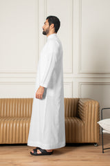 Bahraini Thobe- Alpine White
