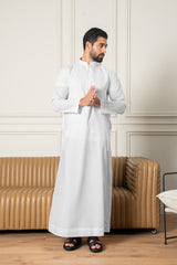 Bahraini Thobe- Alpine White