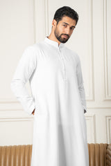 Bahraini Thobe- Alpine White