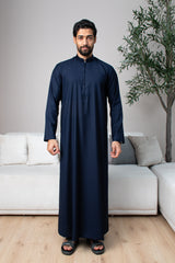 Bahraini Thobe- Oxford Blue