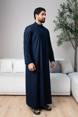 Bahraini Thobe- Oxford Blue