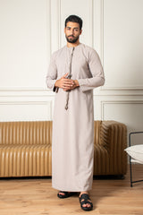 Essentials Emirati Thobe- Desert Taupe