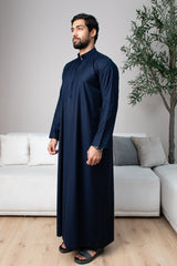 Bahraini Thobe- Oxford Blue