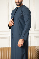 Essentials Emirati Thobe- Egyptian Blue