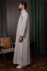 Qatari Thobe- Savoy Grey