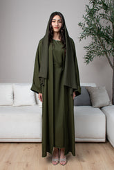 The Essential Abaya - Olive Green