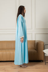 Yasmine Djellaba- Baby Blue