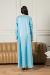 Yasmine Djellaba- Baby Blue