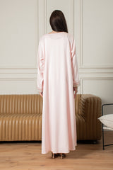 Yasmine Djellaba- Baby Pink