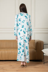 Blossom Mukhawara- Turquoise