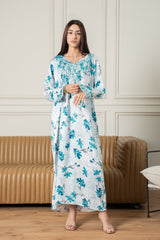 Blossom Mukhawara- Turquoise