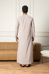 Essentials Emirati Thobe- Desert Taupe