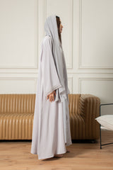 LEEN Abaya- Dove Grey