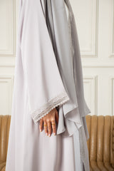 LEEN Abaya- Dove Grey