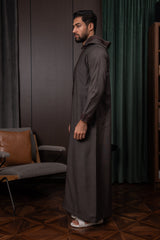 Moroccan Thobe- Umber Brown