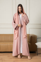 LEEN Abaya- Rose Blush