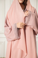 LEEN Abaya- Rose Blush