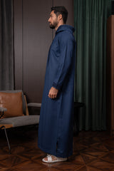 Moroccan Thobe- Royal Blue