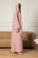LEEN Abaya- Rose Blush