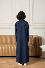 Kids Basics Emirati Thobe- Navy