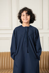 Kids Basics Emirati Thobe- Navy