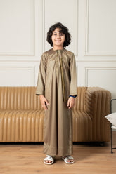 Kids Emirati Thobe- Arabian Bronze