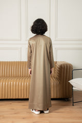 Kids Emirati Thobe- Arabian Bronze