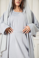 The Essential Abaya - Soft Blue