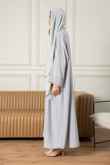 The Essential Abaya - Soft Blue