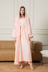 The Essential Abaya - Peony Pink