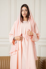 The Essential Abaya - Peony Pink
