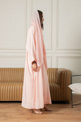 The Essential Abaya - Peony Pink