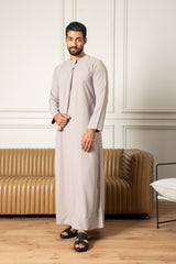 Essentials Emirati Thobe- Desert Taupe