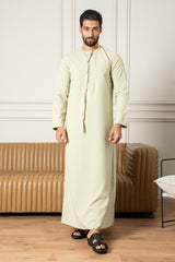 Essentials Emirati Thobe- Parisian Green
