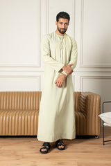 Essentials Emirati Thobe- Parisian Green