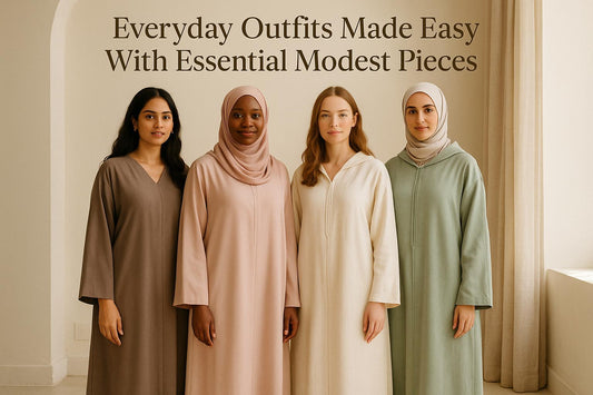 Everyday Outfits Made Easy With Essential Modest Pieces