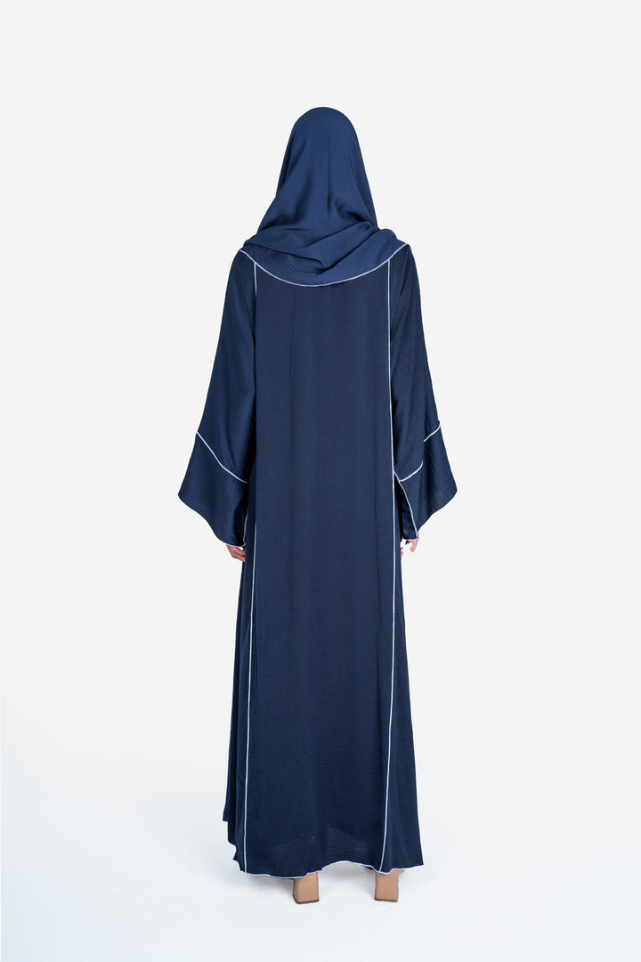 Basics Abaya- Navy