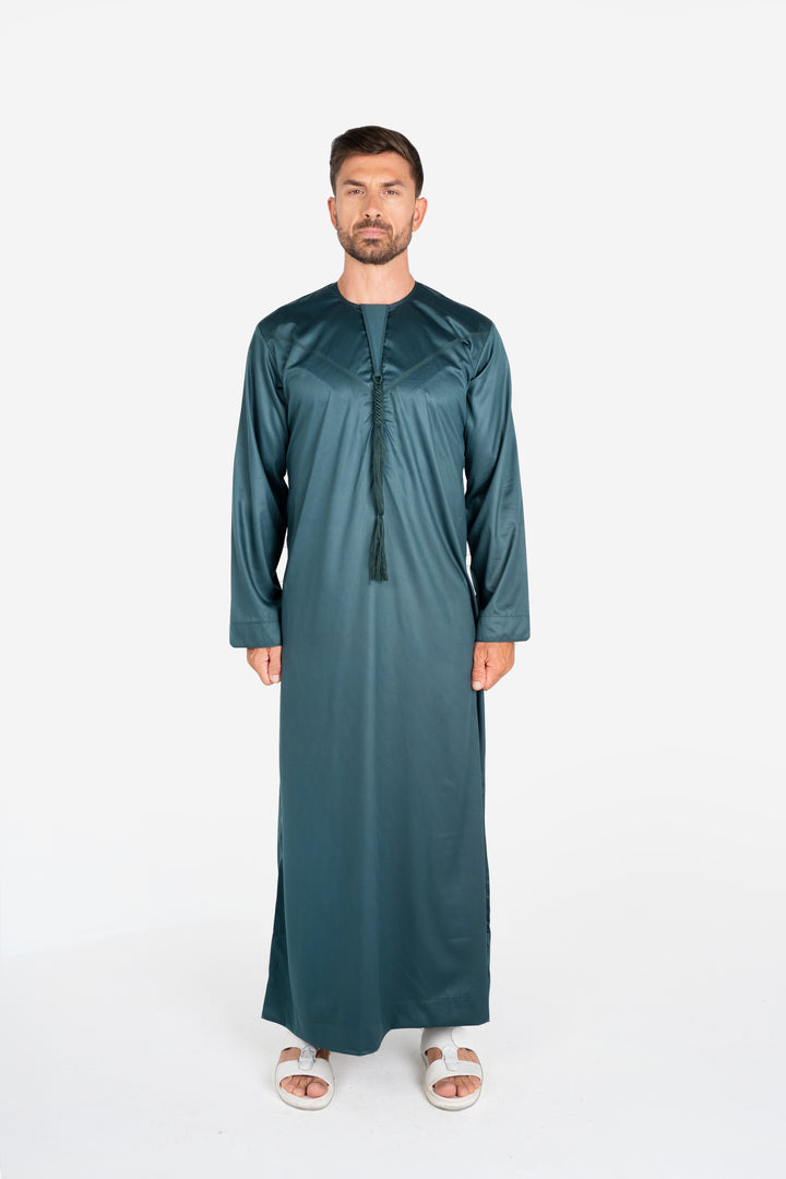 Emirati Thobe- Emerald Green
