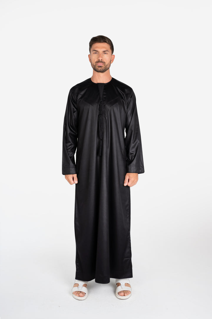 Emirati Thobe- Black