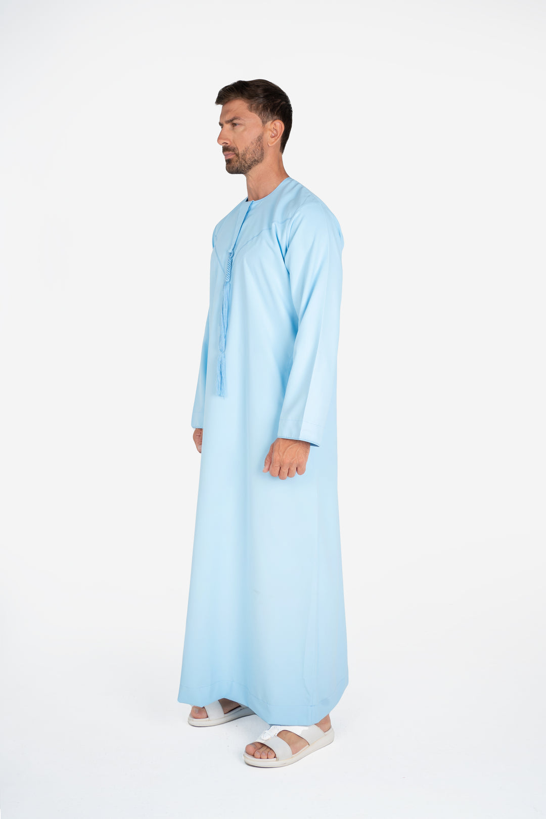 Basics Emirati Thobe- Sky Blue