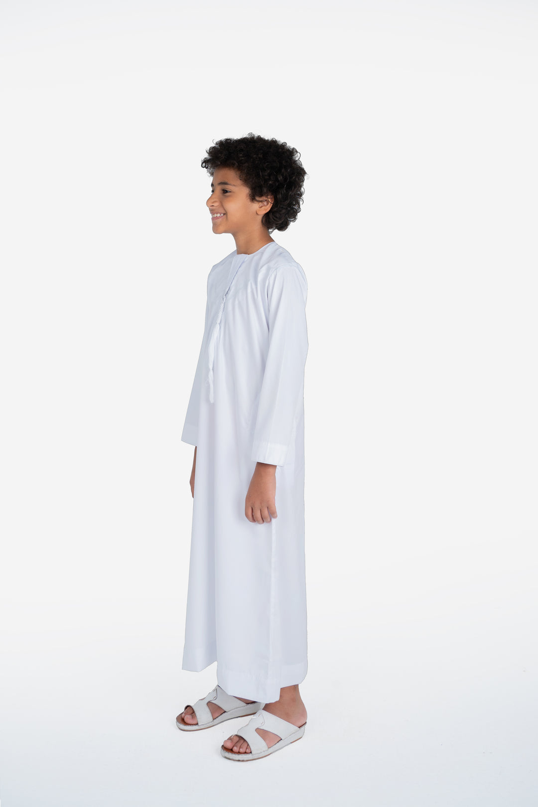 Kids Emirati Thobe- White