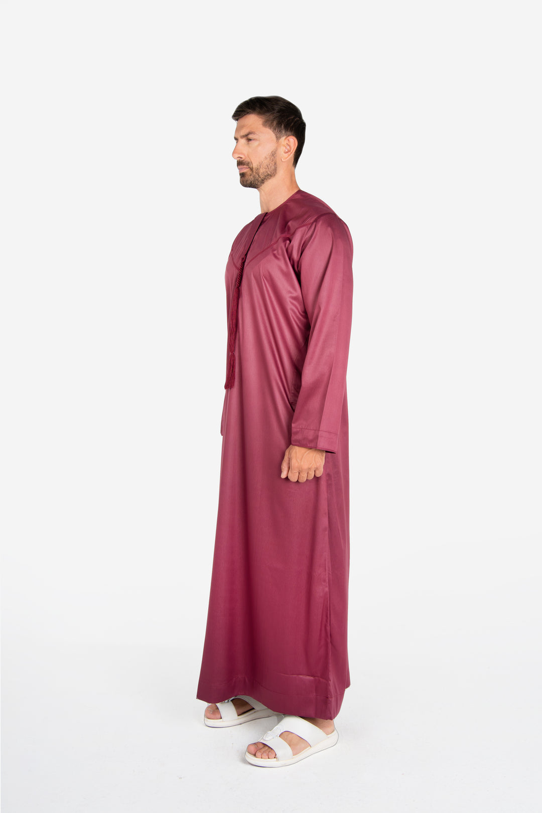 Emirati Thobe- Maroon