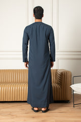Essentials Emirati Thobe- Egyptian Blue